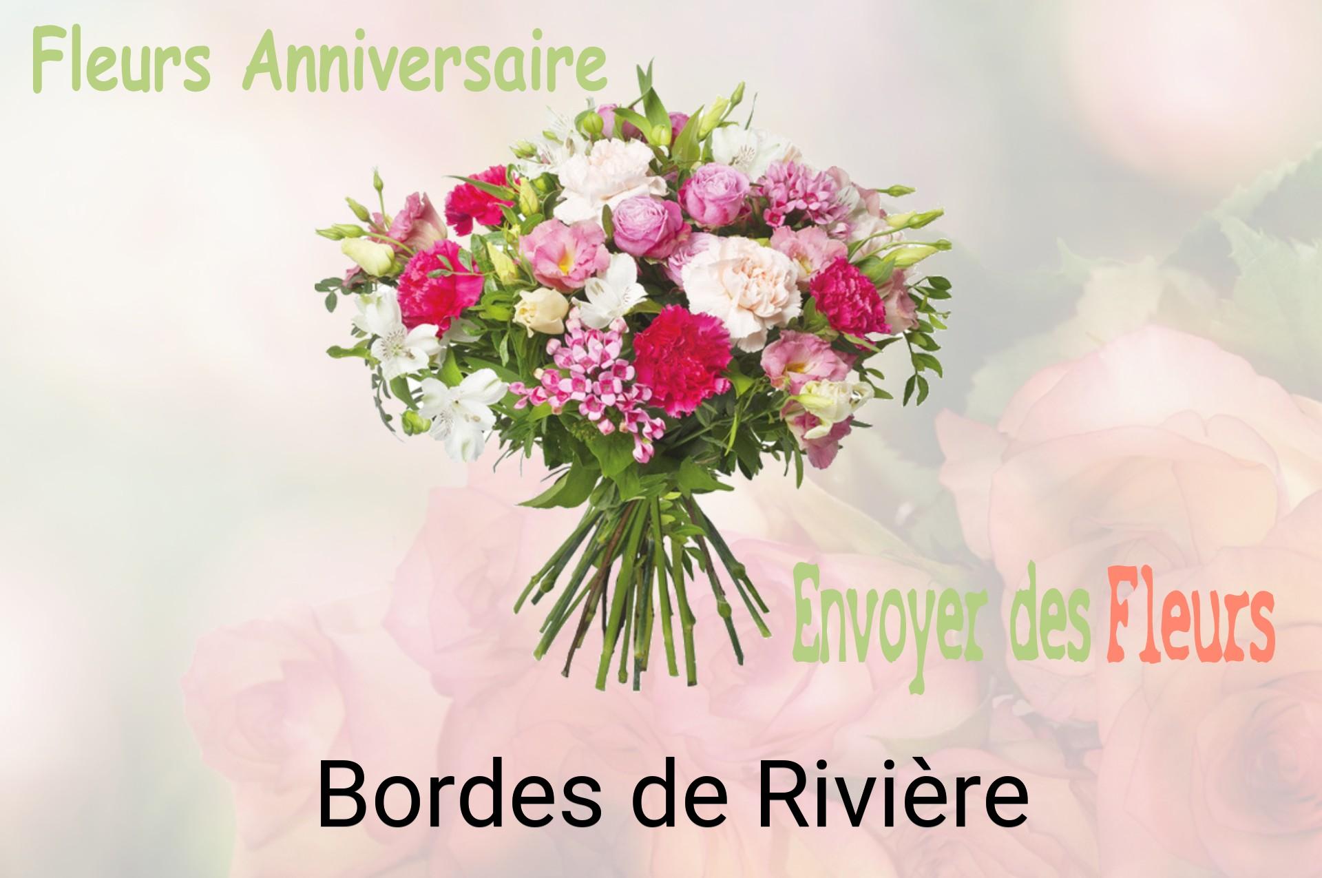 Bouquet de fleurs d’anniversaire livré à Bordes-de-Rivière