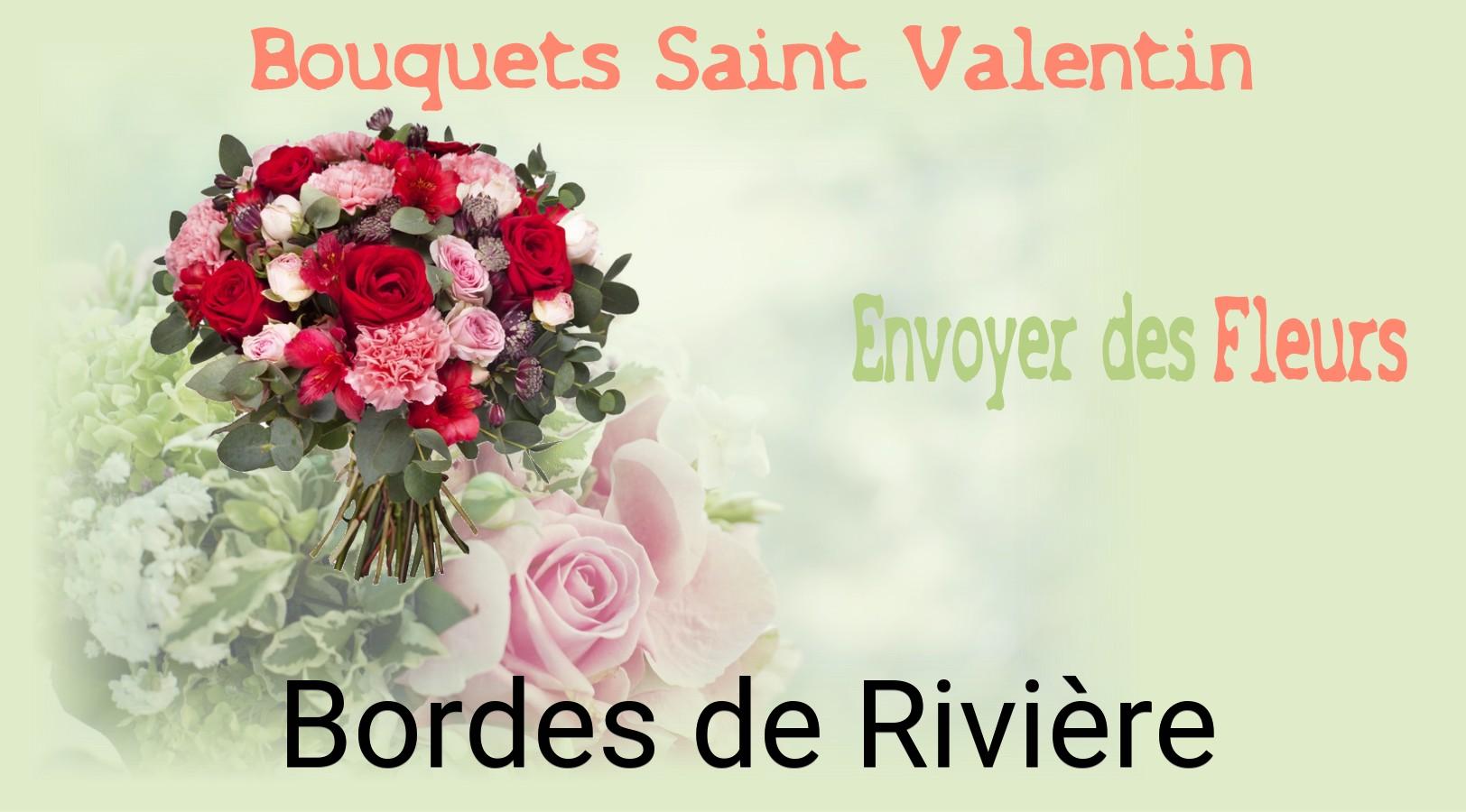Roses de Saint-Valentin livrées à Bordes-de-Rivière